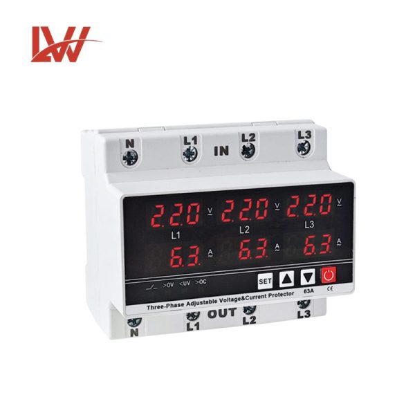 Three-Phase Adjustable Voltage&Current Protector - Image 2