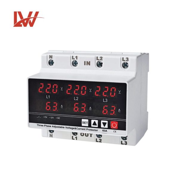 Three-Phase Adjustable Voltage&Current Protector - Image 3