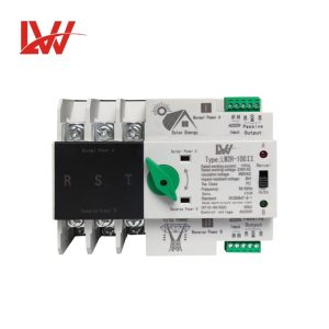 LW2R-100Ⅱ ATS PV Din Rail Series 3P