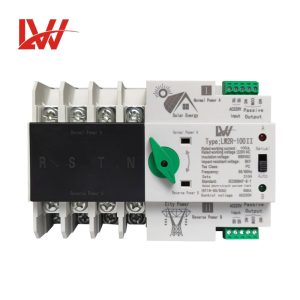 LW2R-100Ⅱ ATS PV Din RailSeries 4P