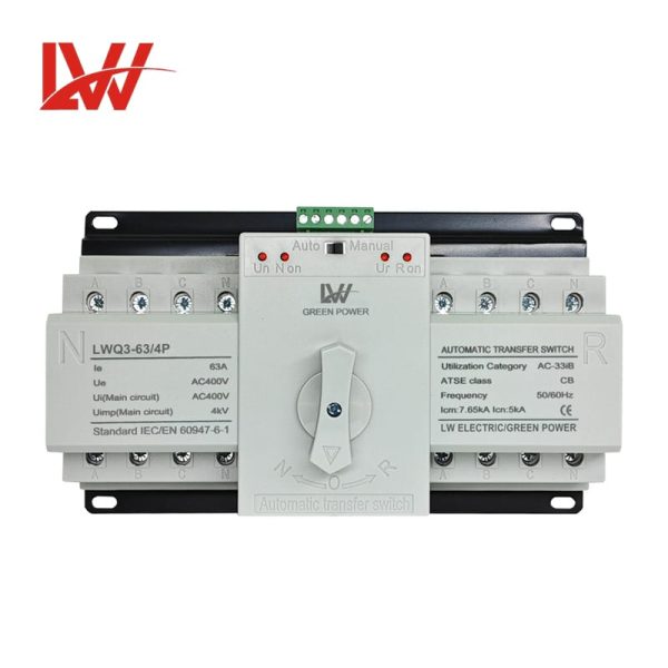 ATS LWQ3-63 MCB Type 4P