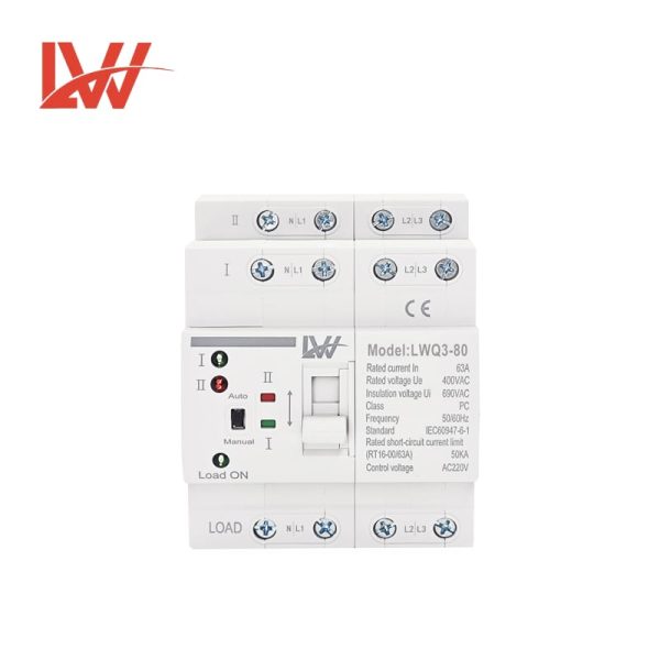 New ATS Din Rail Switch for Generator 4P80A