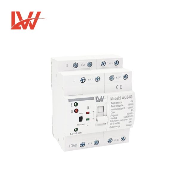 New ATS Din Rail Switch for Generator 4P80A - Image 2