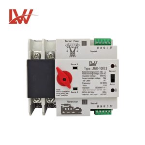 LW2R-100Ⅱ ATS Din Rail Series for Generator 2P