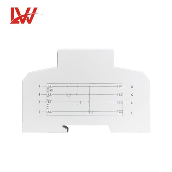3 Phase 4Wire Din Rail GTGM71 LCD display energy meter - Image 5