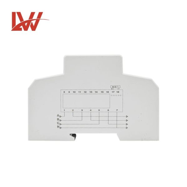 3 Phase 4Wire LW-DTS-J Din Rail Digit Digital display energy meter - Image 5
