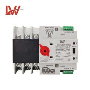 LW2R-100Ⅱ ATS Din Rail Series for Generator 3P