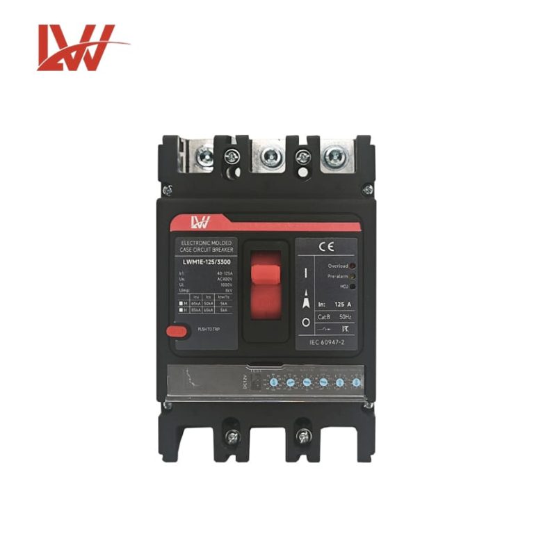 Adjustable MCCB LWM1E 3P 125A