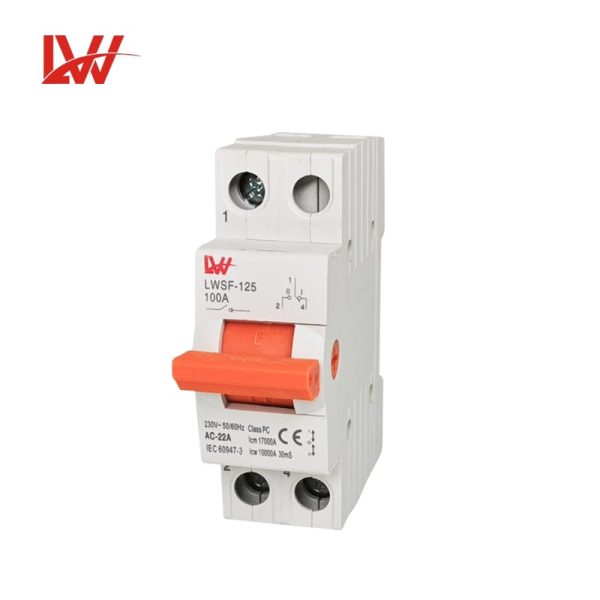 Modular Manual Din Rail Mcb Mini Changeover Switch 80A100A125A - Image 4