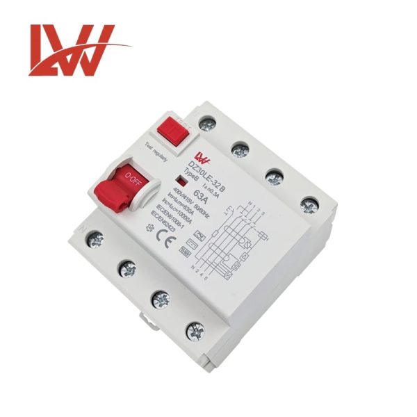 RCCB Used for charging stations DZ30LE-32B 4P 63A - Image 6
