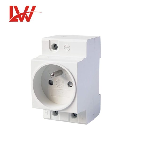 French standard Modular Socket Din Rail Mounted Plug Socket - Image 6