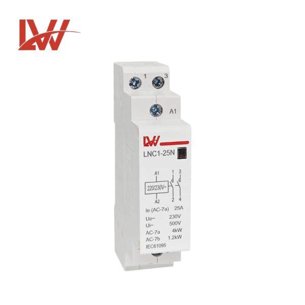 Din Rail Modular Household Contactor LNC1-25N 1P25A - Image 2