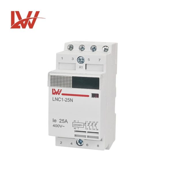 Din Rail Modular Household Contactor LNC1-25N 4P25A - Image 3