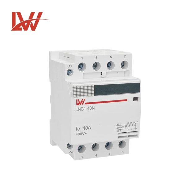 Din Rail Modular Household Contactor LNC1-40N 4P40A - Image 2