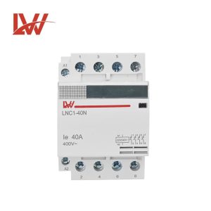 Din Rail Modular Household Contactor LNC1-40N 4P40A