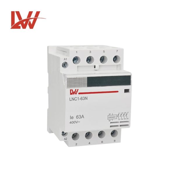 Din Rail Modular Household Contactor LNC1-63N 4P63A - Image 2