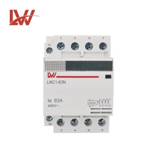 Din Rail Modular Household Contactor LNC1-63N 4P63A