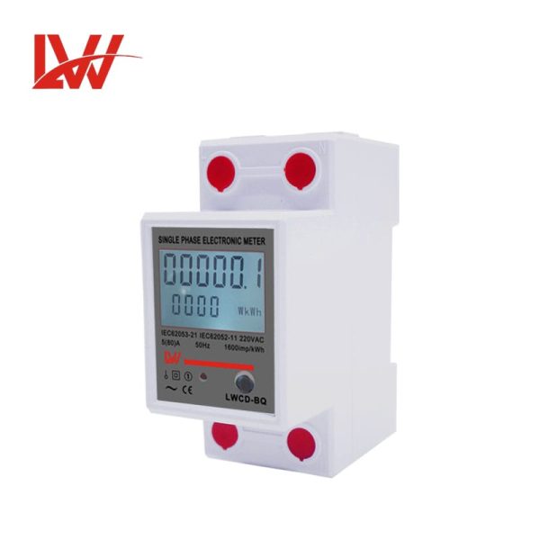 LWCD-BQ Single Phase Dual Display Energy With Backligh With Reset Button - Image 3