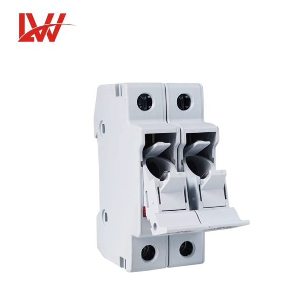 LWPV-32 DC 1000V Solar 2P Fuse Base 32A 10X38mm - Image 4