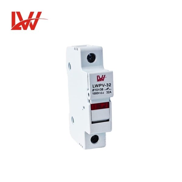 LWPV-32 DC 1000V Solar Fuse Base 32A 10X38mm - Image 2