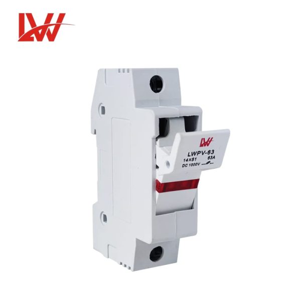 LWPV-63 DC1000V Solar Fuse Base 63A 14x51mm - Image 4