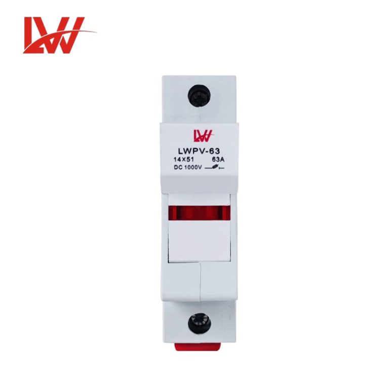 LWPV-63 DC1000V Solar Fuse Base 63A 14x51mm