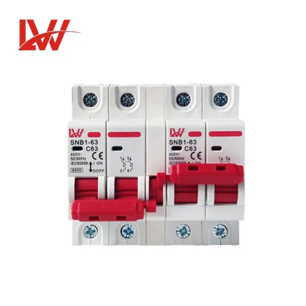 Manual Changeover Switch Interlock MCB  SNB1-63 - Image 2