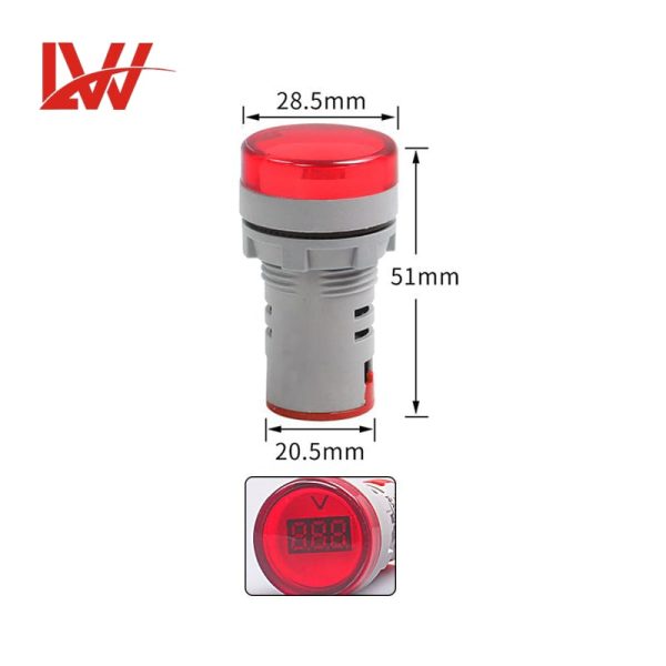 Mini Voltage Meter LED Digital Display - Image 4