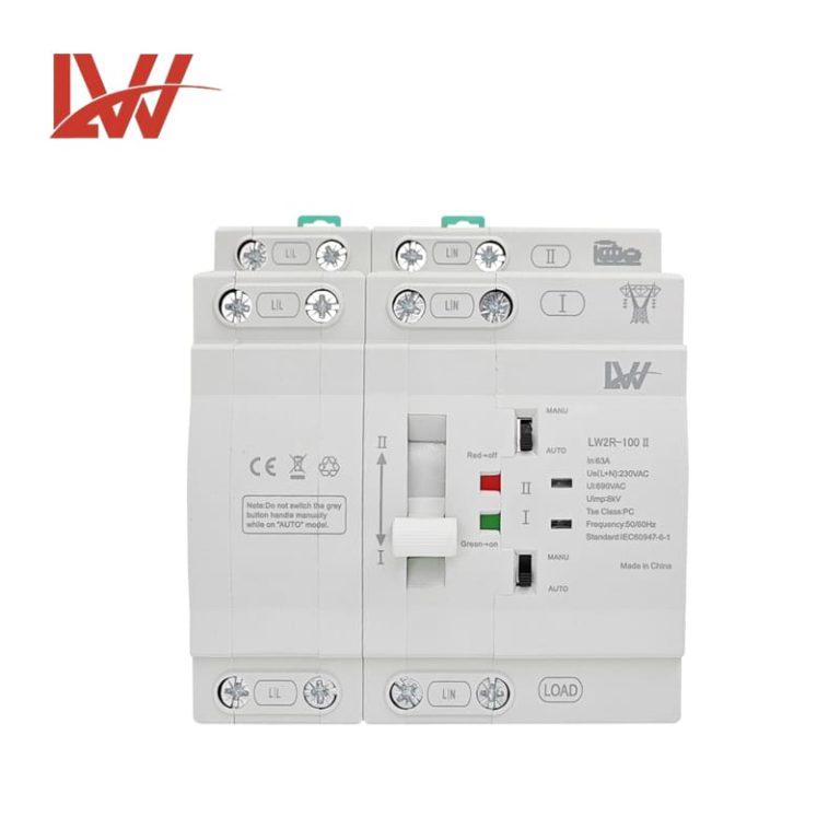 New ATS Din Rail Switch for Generator 4P100A 1
