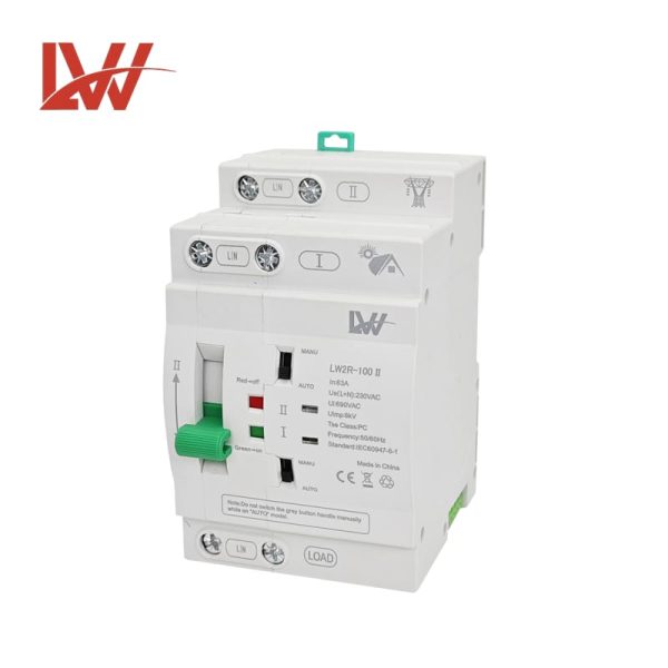 New ATS Din Rail Switch for Solar System 2P100A - Image 6