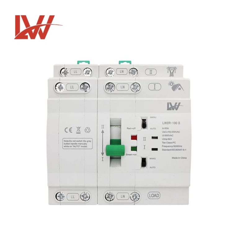 New ATS Din Rail Switch for Solar System 4P100A 1