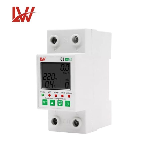 Smant mter & Energy protector Wifi Switch with Protection 63A - Image 3