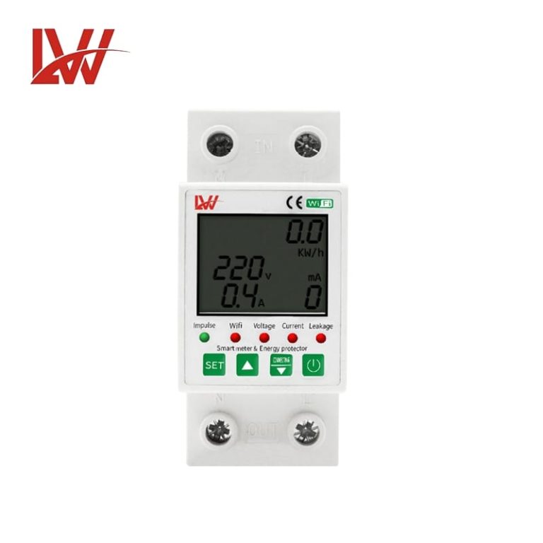 Smant mter & Energy protector Wifi Switch with Protection 63A