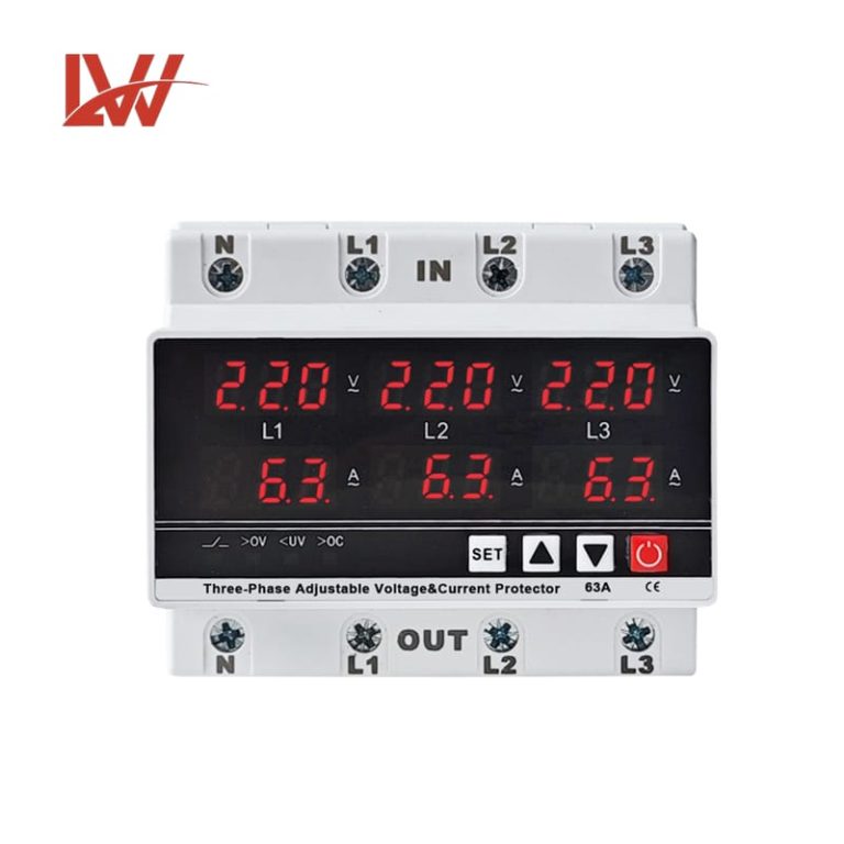 Three-Phase Adjustable Voltage&Current Protector