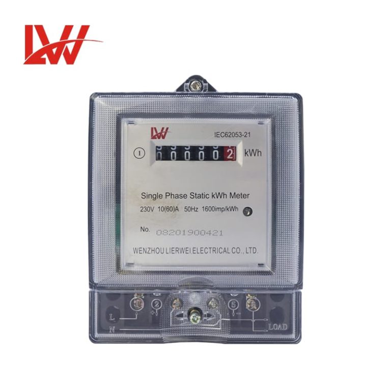 Wall engrgy Single-Phase Digit Digital Watt-hour Power Energy Meter